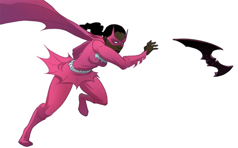 Illustration for article titled Artist transforms little girls in superhero costumes into super art